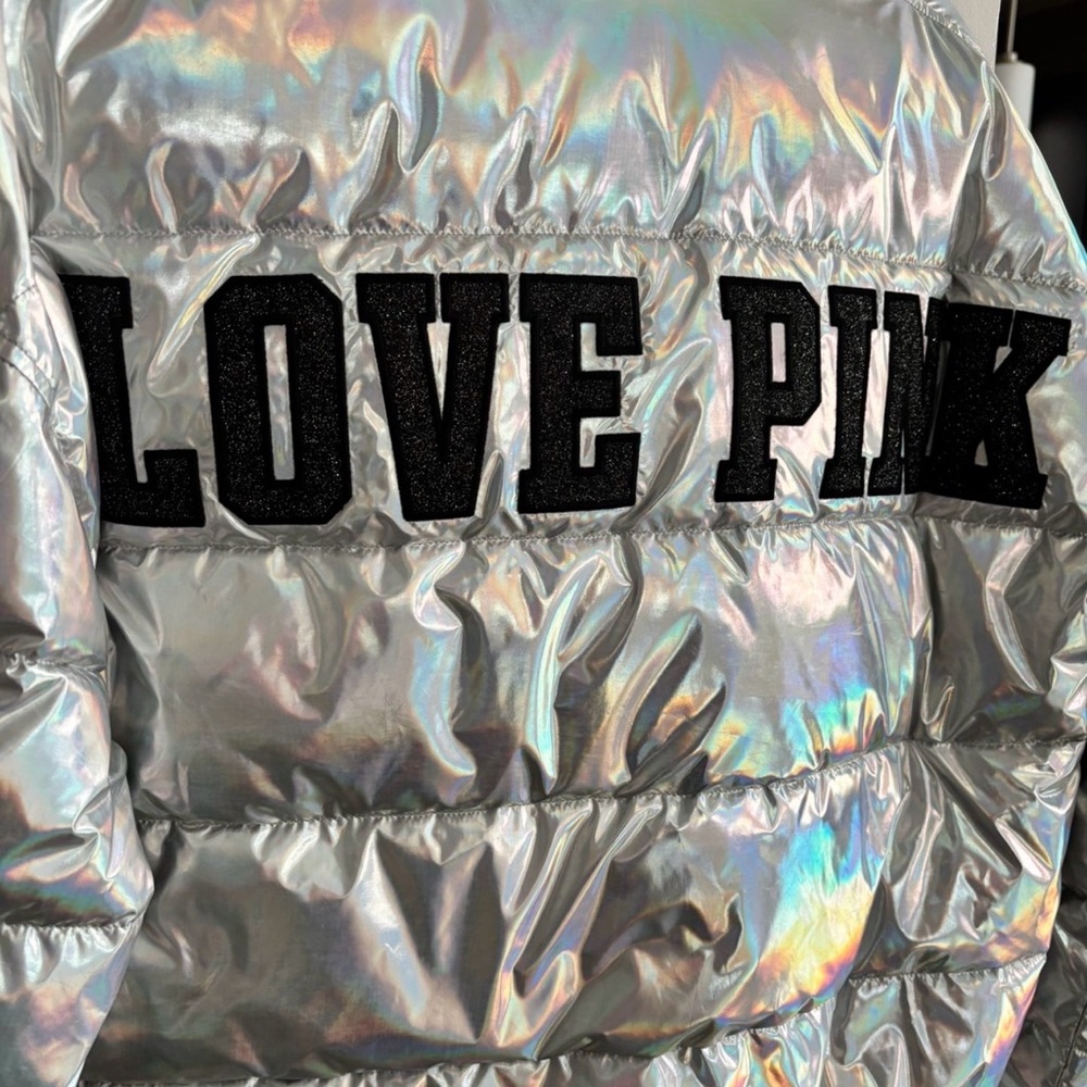 Shiny Puffer Jacket - Picture 3 of 5